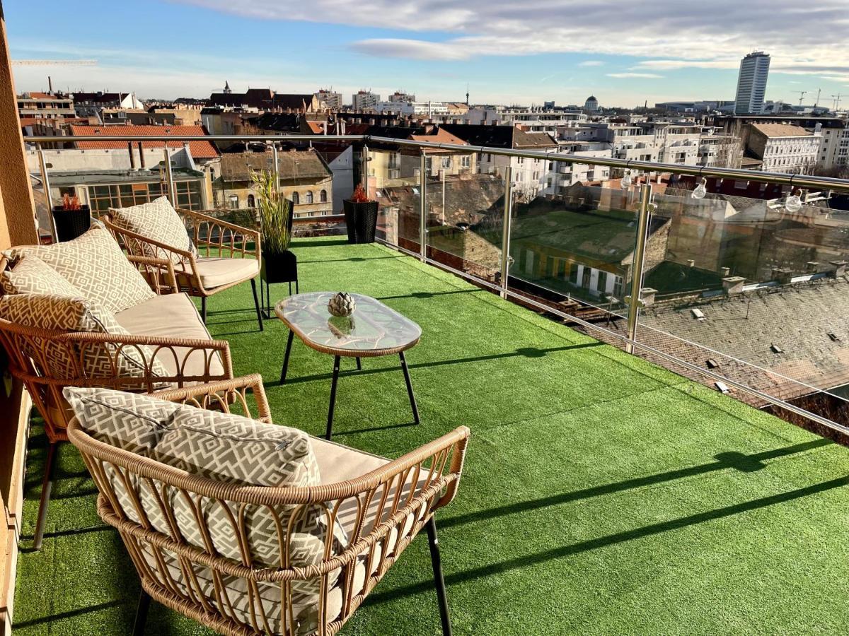 Downtown Penthouse Будапеща Екстериор снимка